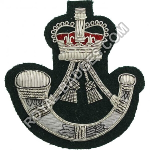 Light Infantry Icon Light Infantry Brigade Regiment Badge - Royal Badges LLC - The hand ...