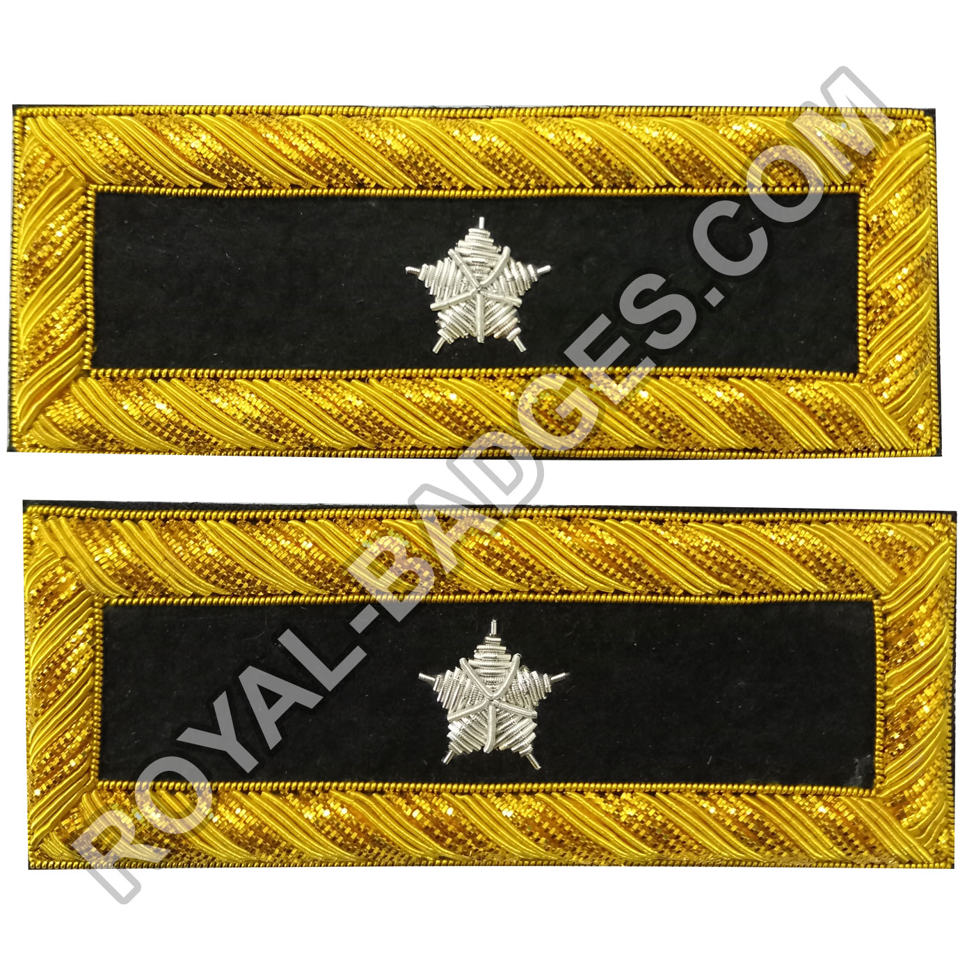 Civil War Officer Shoulder Board Insignia Royal Badges LLC The hand